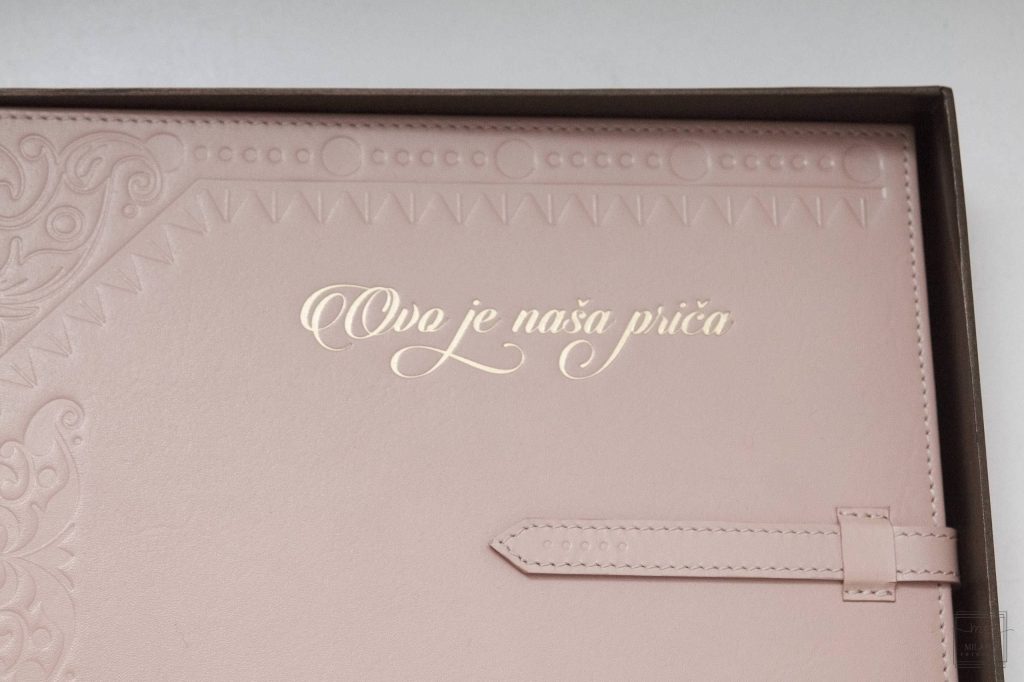 Luksuzni kožni foto album za venčanje – Prince Leather